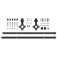 Плъзгаща врата ORKDAL от масивна бяла борова дървесина с монтажен комплект
