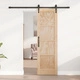 Плъзгаща врата ORKDAL 61x198.5 см от масивна борова дървесина с комплект за монтаж