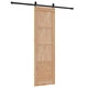 Плъзгаща врата ORKDAL 61x198.5 см от масивна борова дървесина с комплект за монтаж