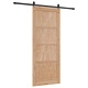Плъзгаща врата с механизми 83x202 см от масивно борово дърво, Вътрешна врата ORKDAL