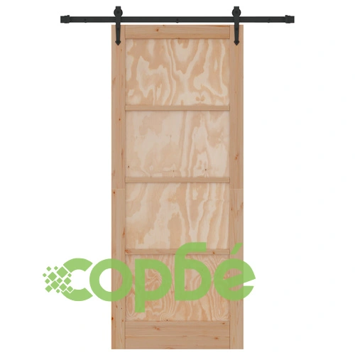 Плъзгаща врата ORKDAL от масивна бор с пълен комплект за монтаж ➤ топ цена ➤ sorbe.bg