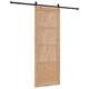 Плъзгаща врата ORKDAL с монтажен комплект, 78x211x4 см, масивна дървесина бор, вътрешна