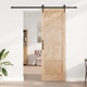 Плъзгаща врата ORKDAL 78x232x4 см от масивна борова дървесина с монтажен комплект