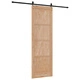 Плъзгаща врата ORKDAL 78x232x4 см от масивна борова дървесина с монтажен комплект