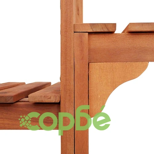Ограждение за джакузи от акациево дърво 250x250 см кафяво ➤ топ цена ➤ sorbe.bg