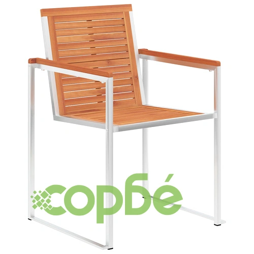 3-Часов Комплект за Хранене от Масивна Акациева Дървина с Маса 90x90x74.5 см ➤ топ цена ➤ sorbe.bg