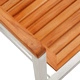 7-Piece Garden Dining Set от Масивна Акациева Дървесина - Трапезна Маса 180x90x75 см с 6 Стола