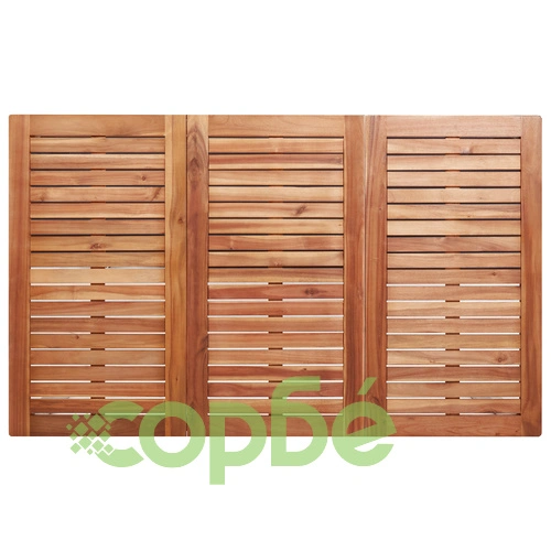 Градински комплект от 5 части с маса 150x90x75 см от масивно акациево дърво ➤ топ цена ➤ sorbe.bg