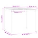 Комплект за градина от 5 части с маса 90x90x74.5 см и 4 стола от масивна тикова дървесина