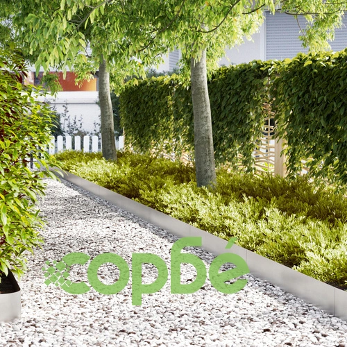 Оградни елементи за градина 50 бр. 100x0,5x20 см от неръждаема стомана ➤ топ цена ➤ sorbe.bg