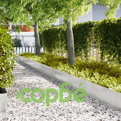 Бордюри за градина от неръждаема стомана - комплект 50 бр., 100x0,5x30 см ➤ топ цена ➤ sorbe.bg