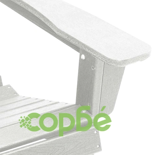 Комплект градински столове Adirondack 2 броя бели 74x82x90 см HDPE ➤ топ цена ➤ sorbe.bg