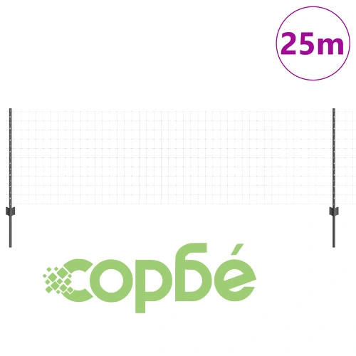 Комплект от 2 Евро огради от стомана - сиви, правоъгълни ➤ топ цена ➤ sorbe.bg