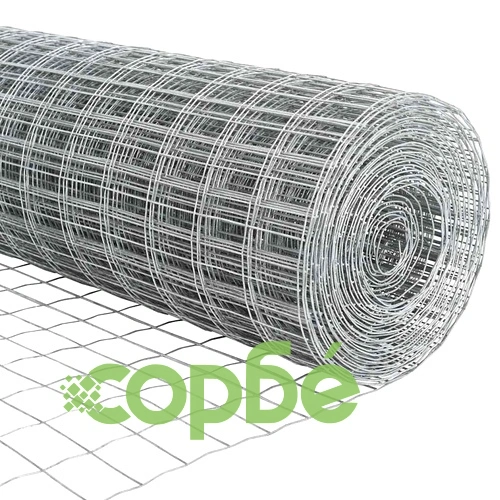 Евро ограда с 11 U колчета сребрист 0.6x50 м поцинкована стомана ➤ топ цена ➤ sorbe.bg