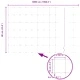 Евро ограда с 11 U колчета сребрист 0.6x50 м поцинкована стомана