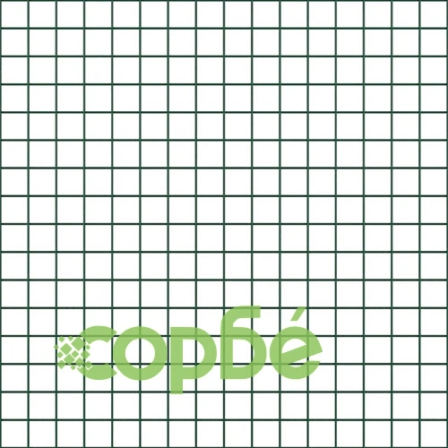 Ограда със заварена мрежа и 44 колчета Зелена 0.8x100 м Стомана ➤ топ цена ➤ sorbe.bg