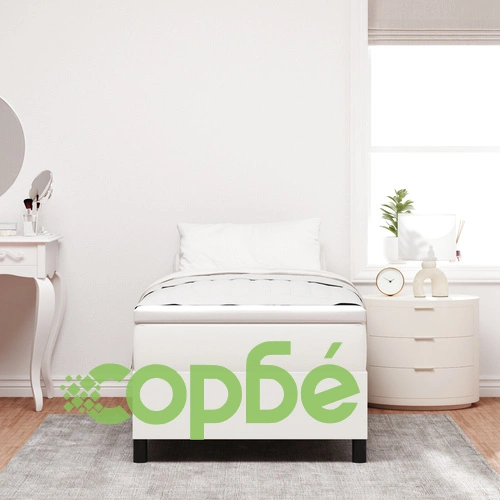 Кутия с матрак Крем 100x200 см Кордура - Единично легло с матрак 20 см ➤ топ цена ➤ sorbe.bg