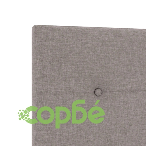 Табла за легло с копчета 180 см, Таупе, Текстилен полиестер ➤ топ цена ➤ sorbe.bg