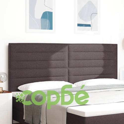 LED табла Lines Design от тъкан в тъмно кафяв цвят, 200 x 128 см ➤ топ цена ➤ sorbe.bg