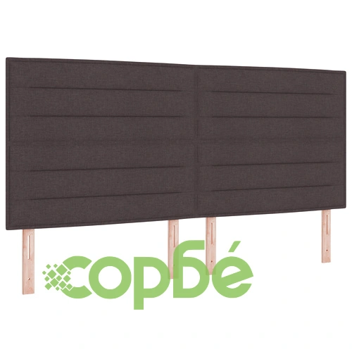 LED табла Lines Design от тъкан в тъмно кафяв цвят, 200 x 128 см ➤ топ цена ➤ sorbe.bg