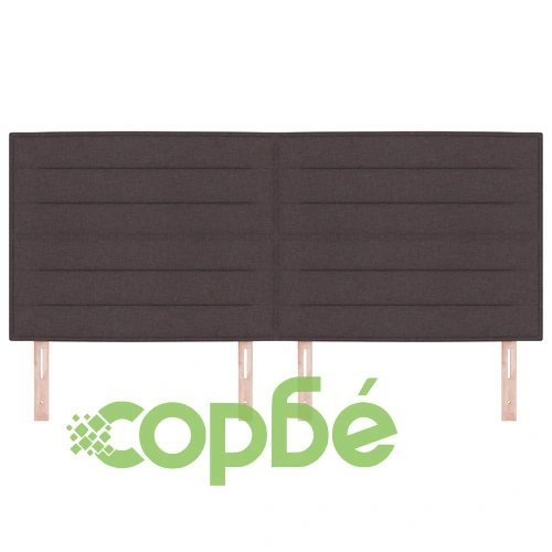 LED табла Lines Design от тъкан в тъмно кафяв цвят, 200 x 128 см ➤ топ цена ➤ sorbe.bg