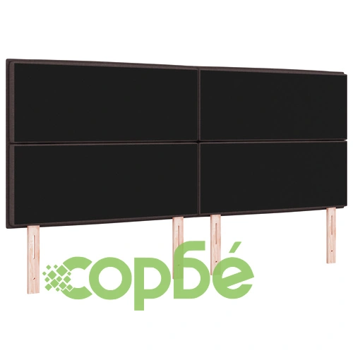 LED табла Lines Design от тъкан в тъмно кафяв цвят, 200 x 128 см ➤ топ цена ➤ sorbe.bg