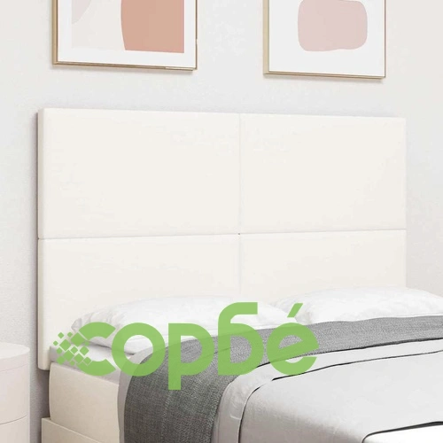 LED табло за легло с LED лента крем 144 см текстил ➤ топ цена ➤ sorbe.bg