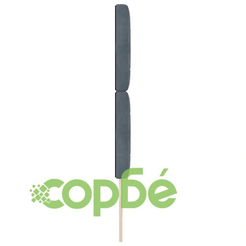 Табла за легло с LED осветление, кадифе, тъмносиво, 80 см ➤ топ цена ➤ sorbe.bg