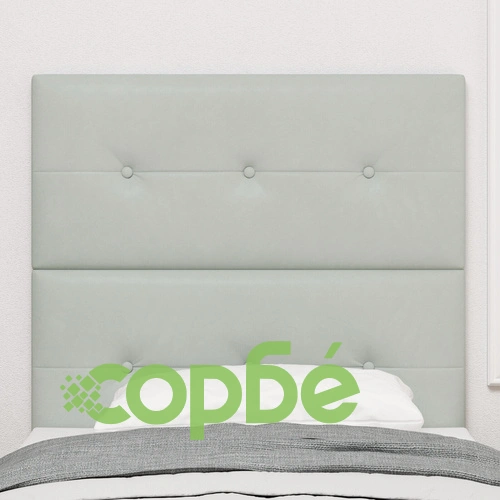 LED Табло с Осветление от Кадифе 100 см - Светлосиво, Дървена Рамка ➤ топ цена ➤ sorbe.bg