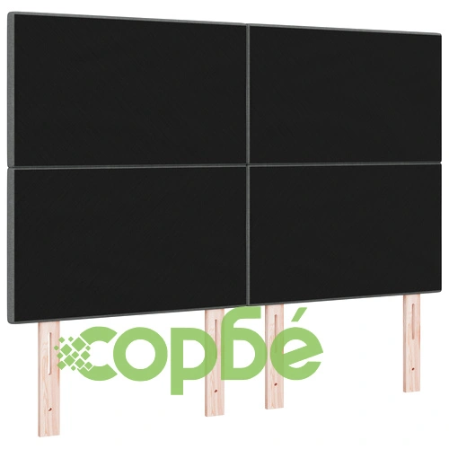LED табло за глава от тъмно сива тканина, 72 см ➤ топ цена ➤ sorbe.bg