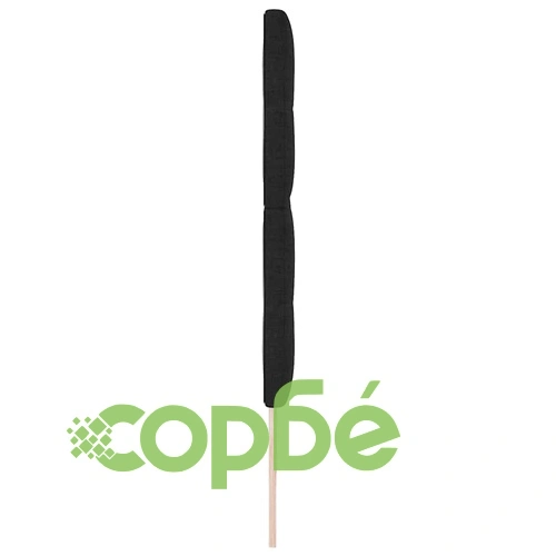 LED табла за глава с LED ленти черна 200 cm текстил ➤ топ цена ➤ sorbe.bg