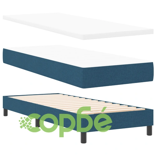 Легло с матрак Blue 80x200 см от полиестерен текстил ➤ топ цена ➤ sorbe.bg