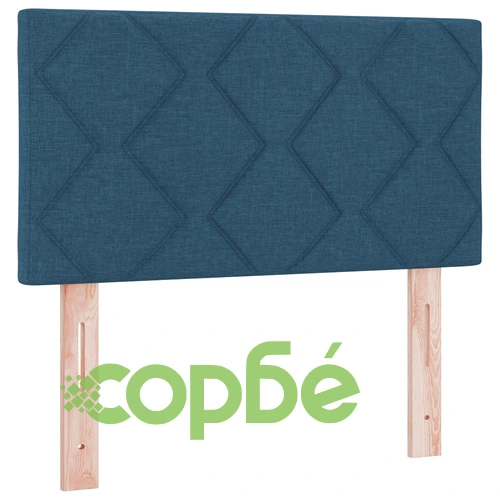 Легло с матрак Blue 80x200 см от полиестерен текстил ➤ топ цена ➤ sorbe.bg
