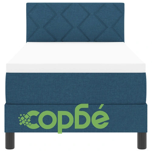 Легло с матрак Blue 80x200 см от полиестерен текстил ➤ топ цена ➤ sorbe.bg