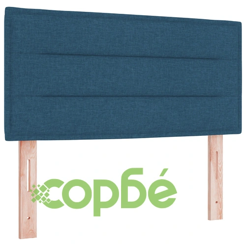 Кутия пружина легло с матрак 100x200 cm Синьо Текстил ➤ топ цена ➤ sorbe.bg