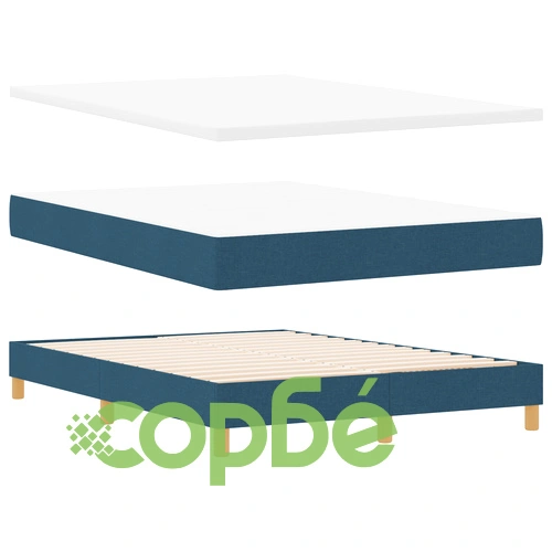 Легло с Матрак 140x200 см от Тъкан в Синьо ➤ топ цена ➤ sorbe.bg