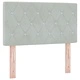 Легло тип Box Spring с матрак 80x200 см, тъмно сиво кадифе