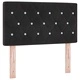 Легло тип Box Spring с матрак 80x200 см, черно кадифе