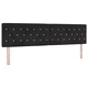 Легло Box Spring с матрак черно 180x200 см кадифе