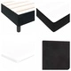 Легло тип Box Spring с матрак 80x200 см, черно кадифе