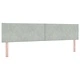 Легло тип Box Spring с матрак, тъмно сиво 80x200 см, кадифе
