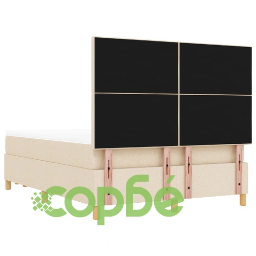 Луксозно Легло с Пружина, Матрак и Пейка 140x190 см - Кремав Текстил ➤ топ цена ➤ sorbe.bg