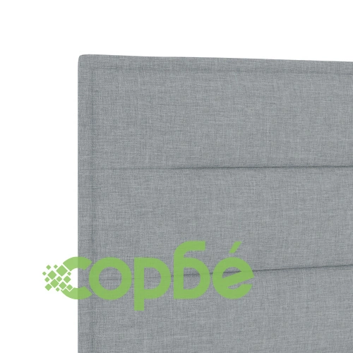 Легло от тъкан с размер 140x190 см в светлосиво ➤ топ цена ➤ sorbe.bg
