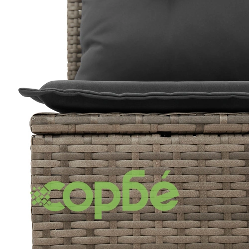 Комплект градински мебели от 7 части - Кафяв ратан с функция за съхранение ➤ топ цена ➤ sorbe.bg