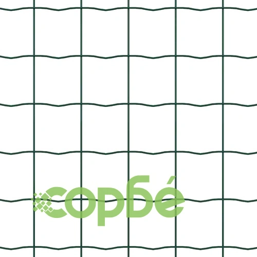Еврофенс с шипове, 50 x 0,4 м, поцинкована стомана, зелен ➤ топ цена ➤ sorbe.bg
