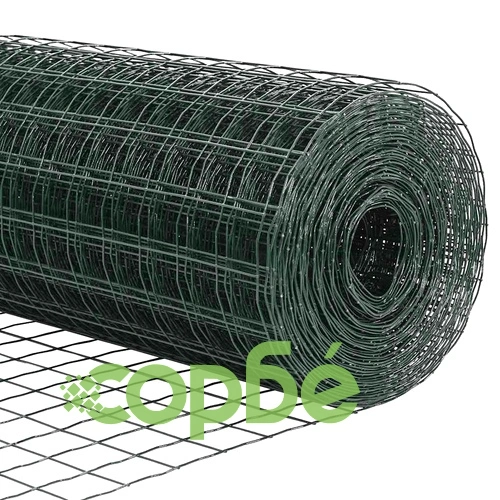 Еврофенс с шипове, 50 x 0,4 м, поцинкована стомана, зелен ➤ топ цена ➤ sorbe.bg