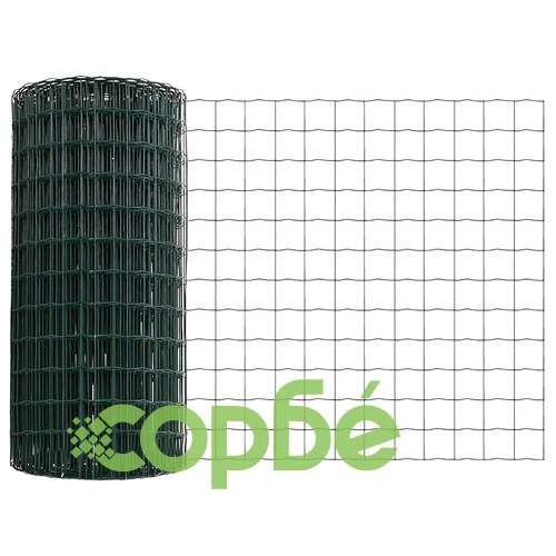 Еврофенс с шипове, 50 x 0,4 м, поцинкована стомана, зелен ➤ топ цена ➤ sorbe.bg