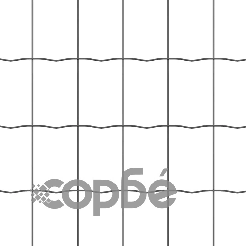 Евро ограда с колчета 0.4 x 50 м стомана сив цвят ➤ топ цена ➤ sorbe.bg