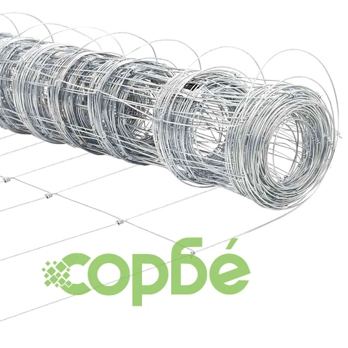 Ограда за пасища от поцинкована стомана 100 x 1 м сребриста ➤ топ цена ➤ sorbe.bg