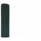 Заваренa оградна мрежа с колове и шипове, PVC покритие, 100 x 0,4 м, стомана, зелена